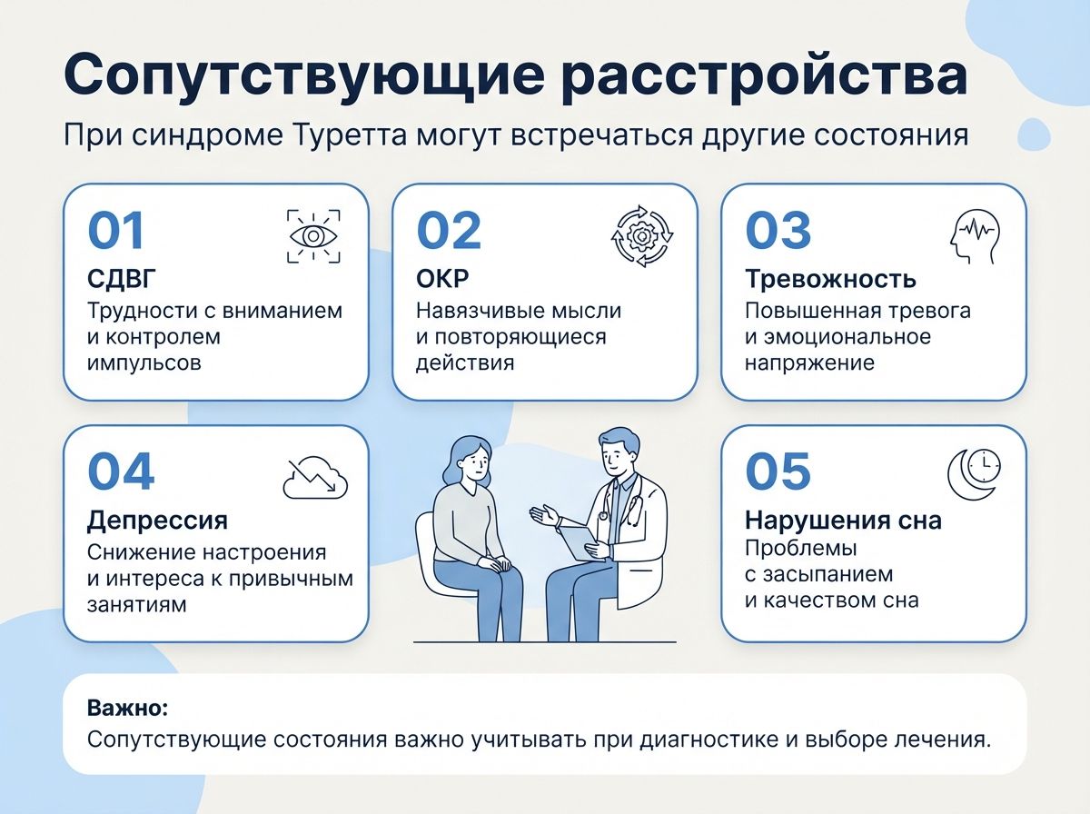 Лечение синдрома Туретта в Смоленске инфографика