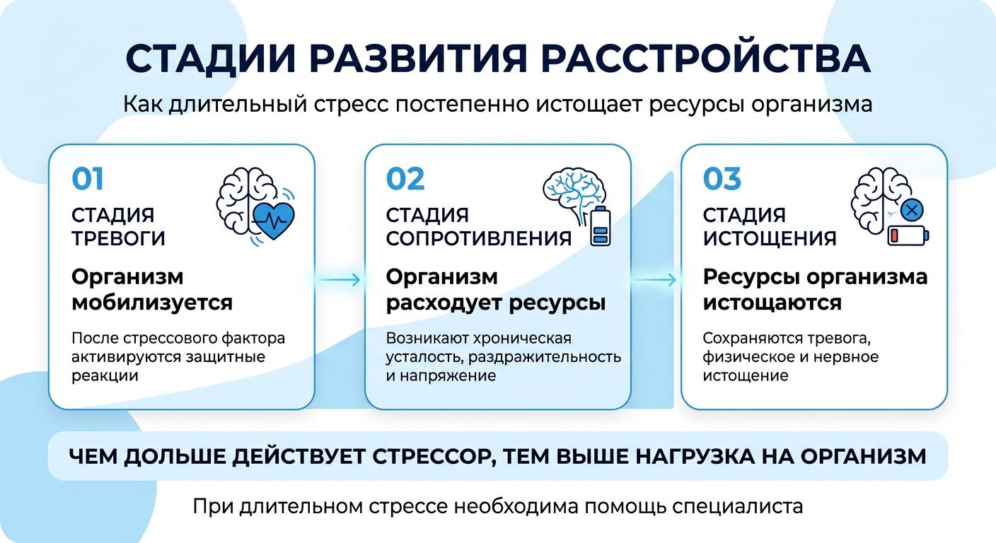 Лечение стресса в Смоленске инфографика